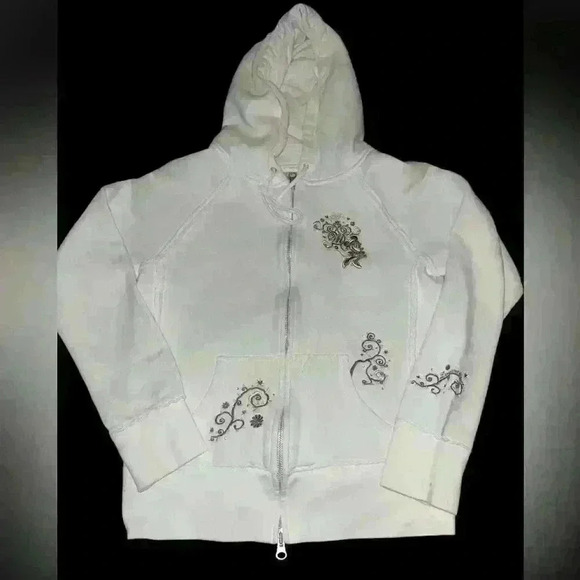 Embroidered Disney Zip Up Jacket - Picture 1 of 6